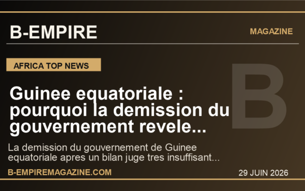 Guinee equatoriale : pourquoi la demission du gouvernement revele l'echec d'un modele petrolier sous pression