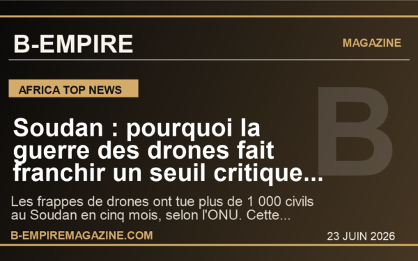 Soudan : pourquoi la guerre des drones fait franchir un seuil critique au conflit