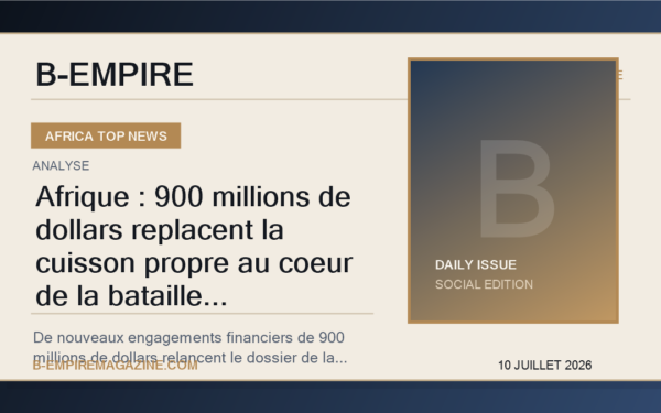 Afrique : 900 millions de dollars replacent la cuisson propre au coeur de la bataille energetique