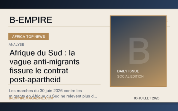 Afrique du Sud : la vague anti-migrants fissure le contrat post-apartheid