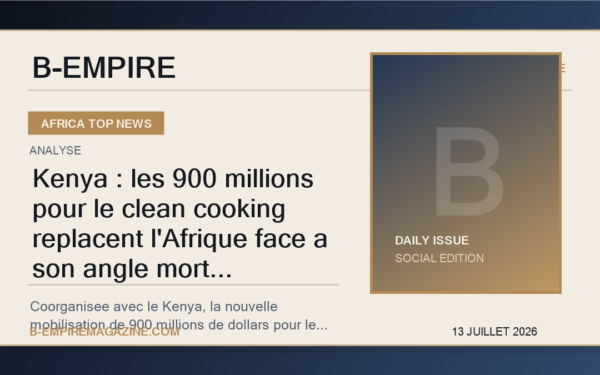 Kenya : les 900 millions pour le clean cooking replacent l'Afrique face a son angle mort energetique
