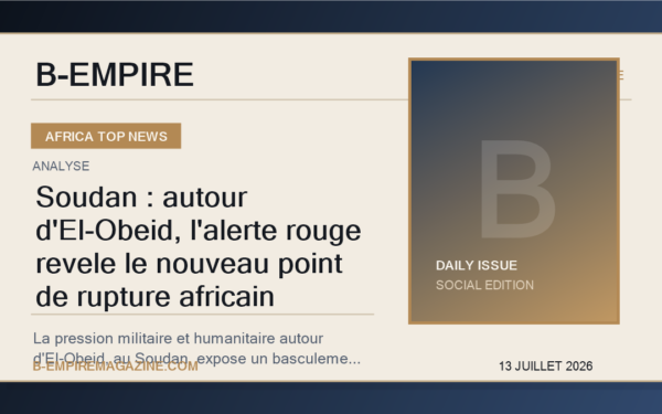Soudan : autour d'El-Obeid, l'alerte rouge revele le nouveau point de rupture africain