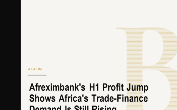 Afreximbank's H1 Profit Jump Shows Africa's Trade-Finance Demand Is Still Rising
