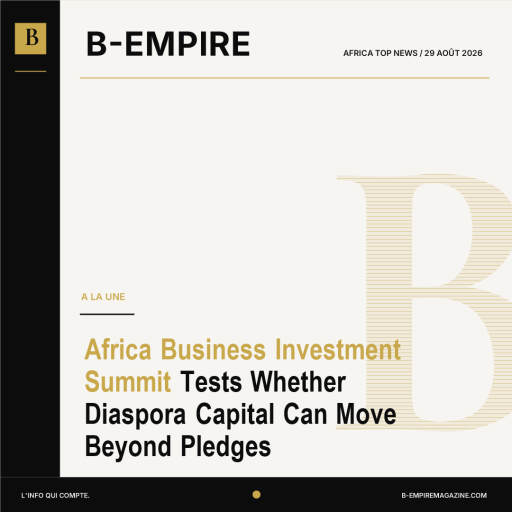 Africa Business Investment Summit Tests Whether Diaspora Capital Can Move Beyond Pledges