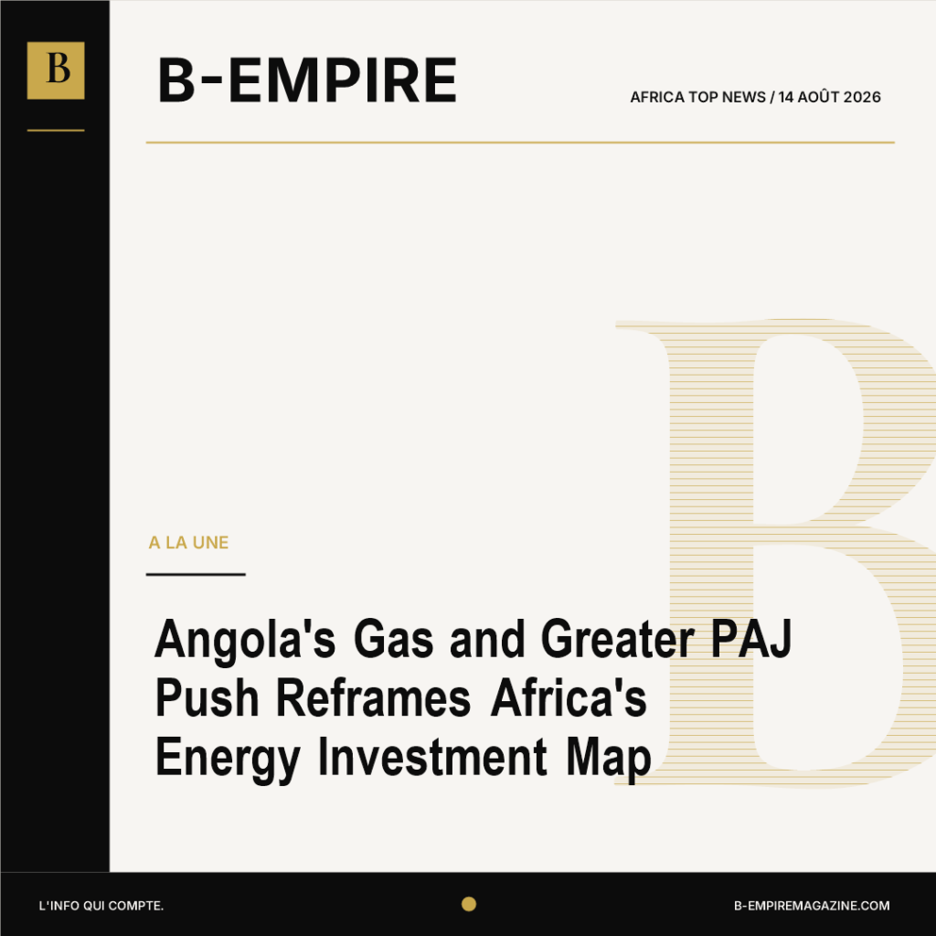 Angola's Gas and Greater PAJ Push Reframes Africa's Energy Investment Map