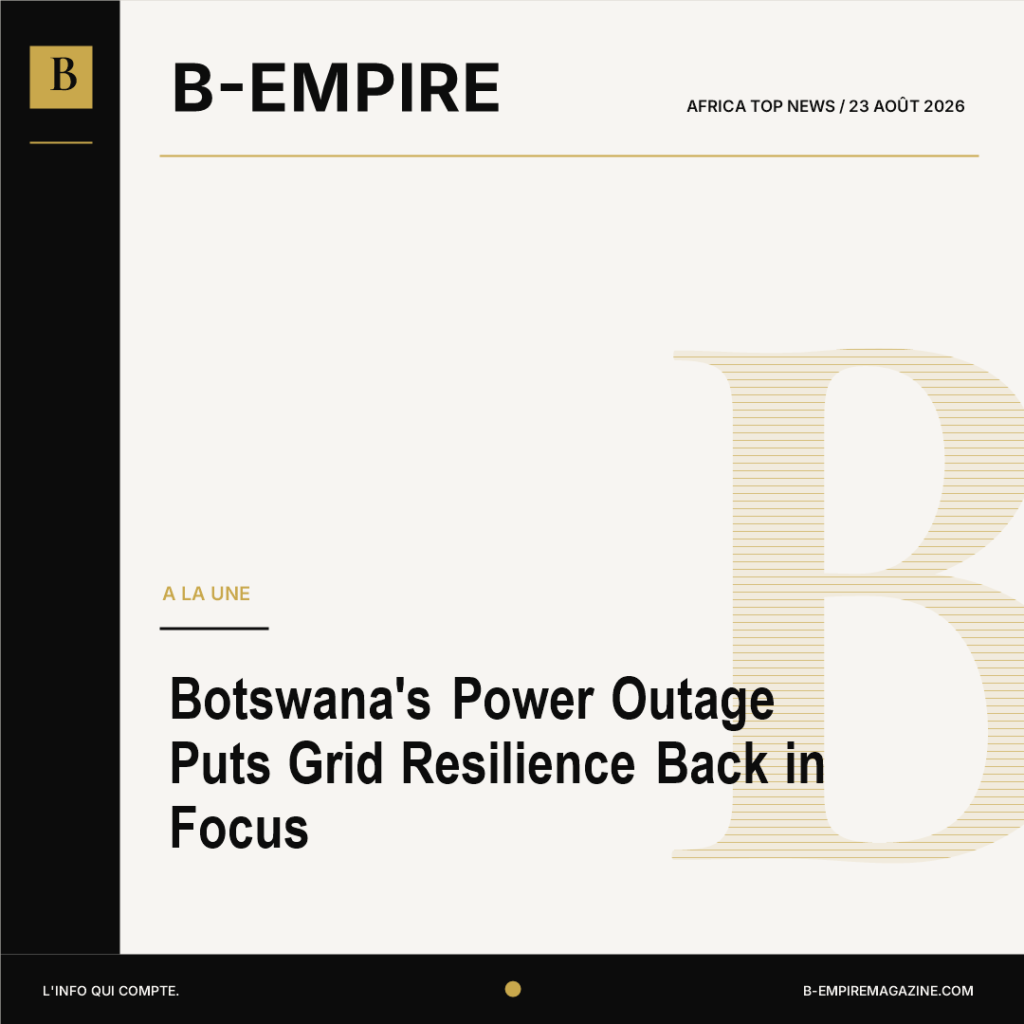 Botswana's Power Outage Puts Grid Resilience Back in Focus