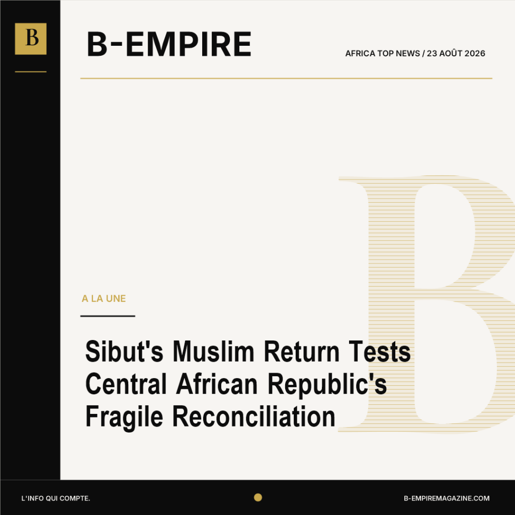 Sibut's Muslim Return Tests Central African Republic's Fragile Reconciliation