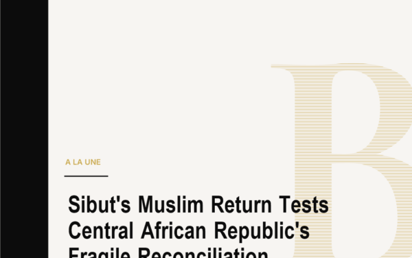 Sibut's Muslim Return Tests Central African Republic's Fragile Reconciliation