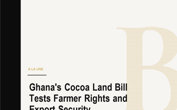 Ghana's Cocoa Land Bill Tests Farmer Rights and Export Security