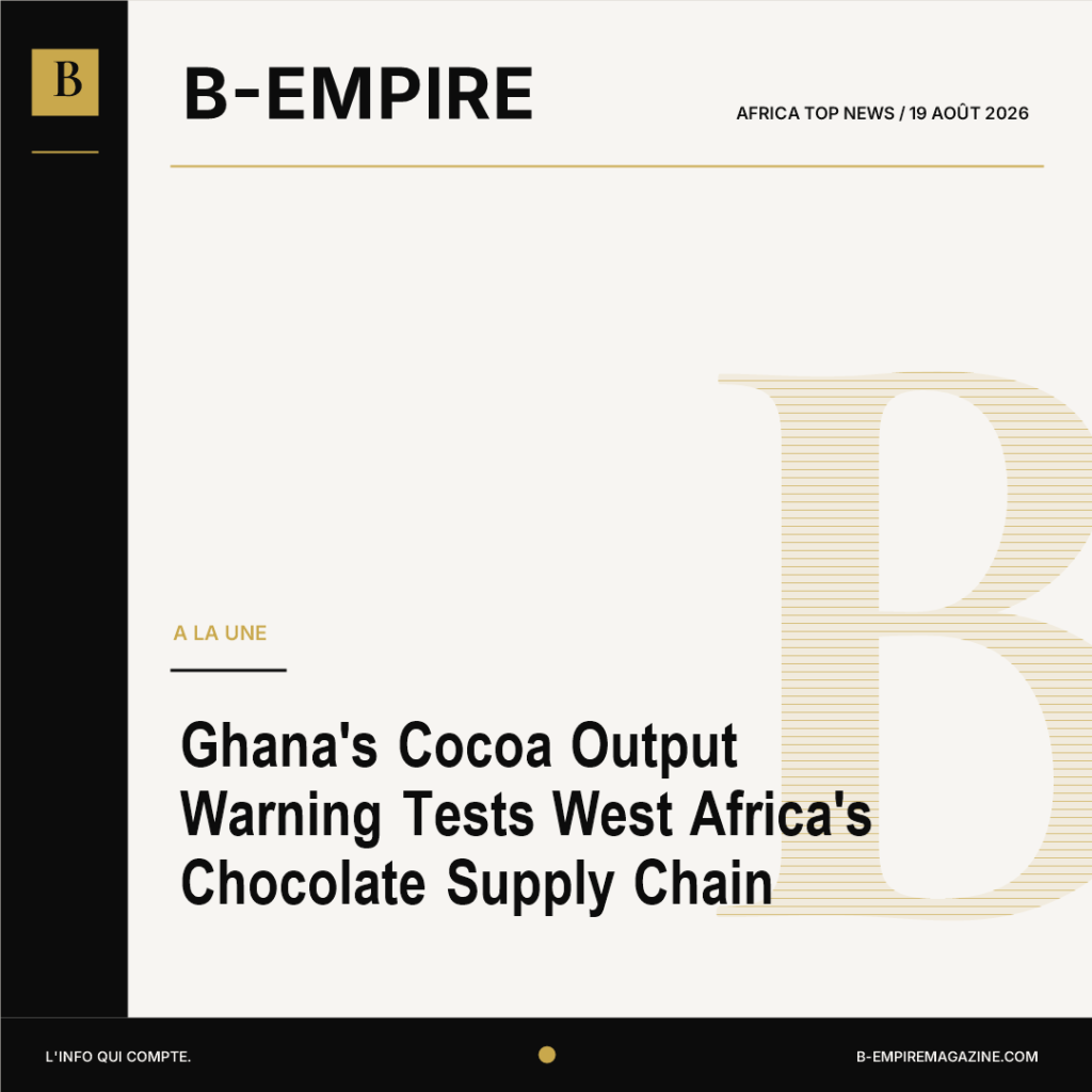 Ghana's Cocoa Output Warning Tests West Africa's Chocolate Supply Chain