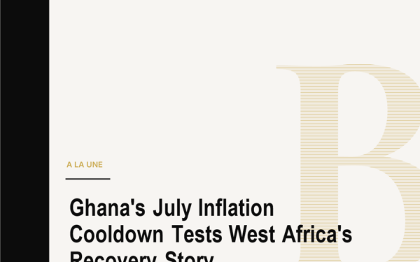 Ghana's July Inflation Cooldown Tests West Africa's Recovery Story