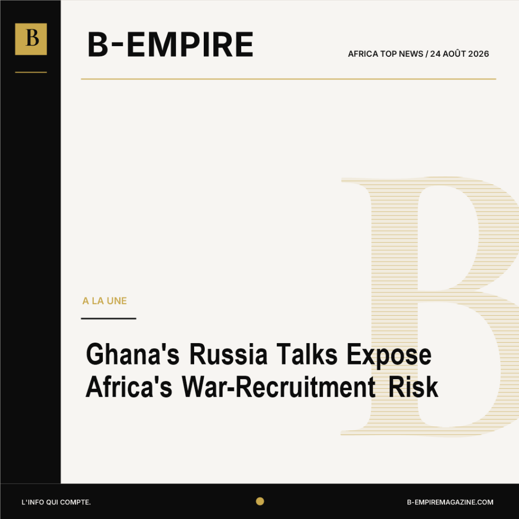 Ghana's Russia Talks Expose Africa's War-Recruitment Risk