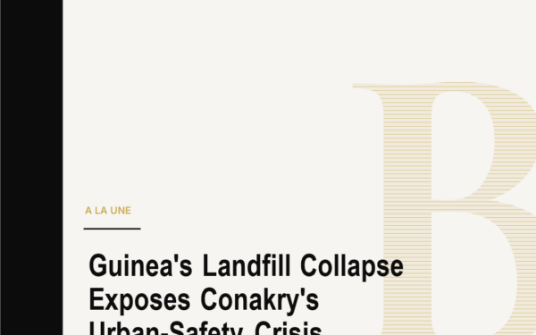 Guinea's Landfill Collapse Exposes Conakry's Urban-Safety Crisis
