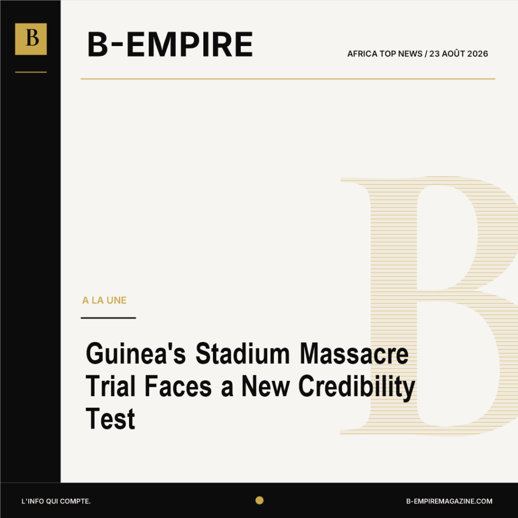 Guinea's Stadium Massacre Trial Faces a New Credibility Test