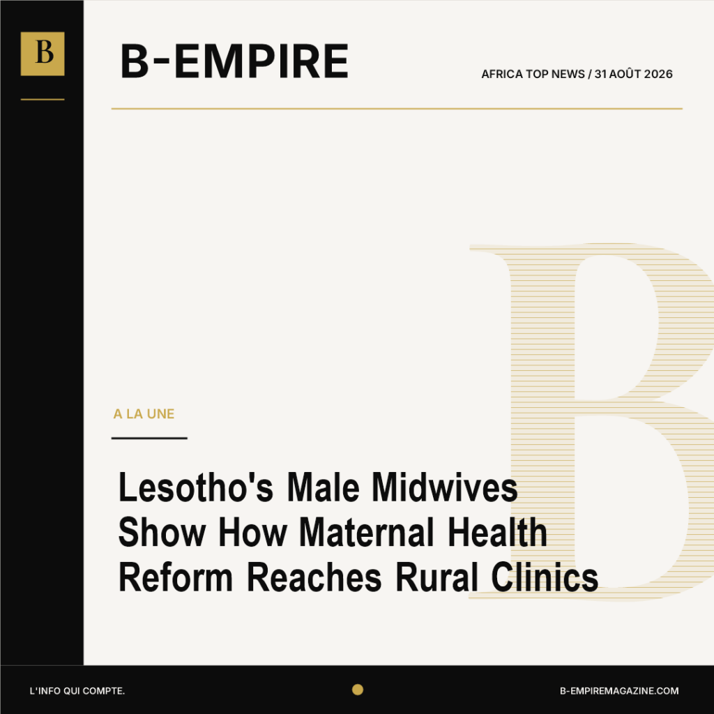 Lesotho’s Male Midwives Show How Maternal Health Reform Reaches Rural Clinics