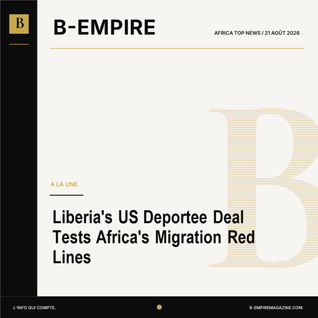 Liberia's US Deportee Deal Tests Africa's Migration Red Lines