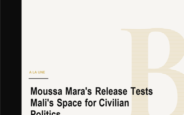 Moussa Mara's Release Tests Mali's Space for Civilian Politics