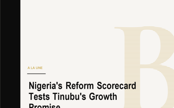 Nigeria's Reform Scorecard Tests Tinubu's Growth Promise