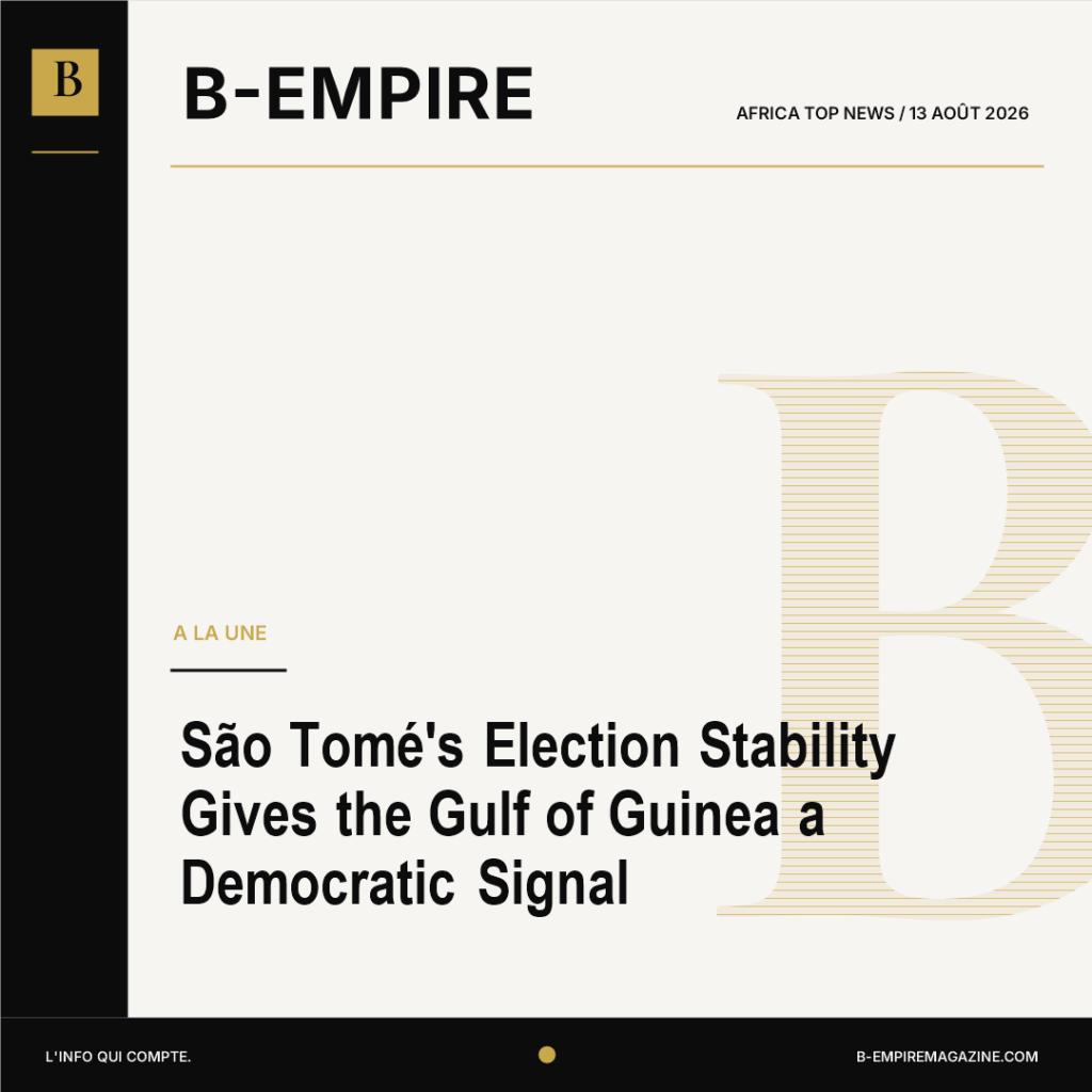 São Tomé's Election Stability Gives the Gulf of Guinea a Democratic Signal