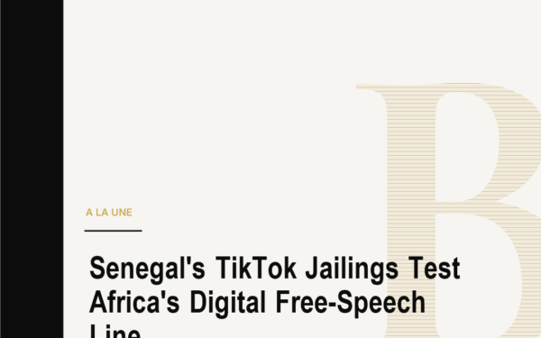 Senegal's TikTok Jailings Test Africa's Digital Free-Speech Line