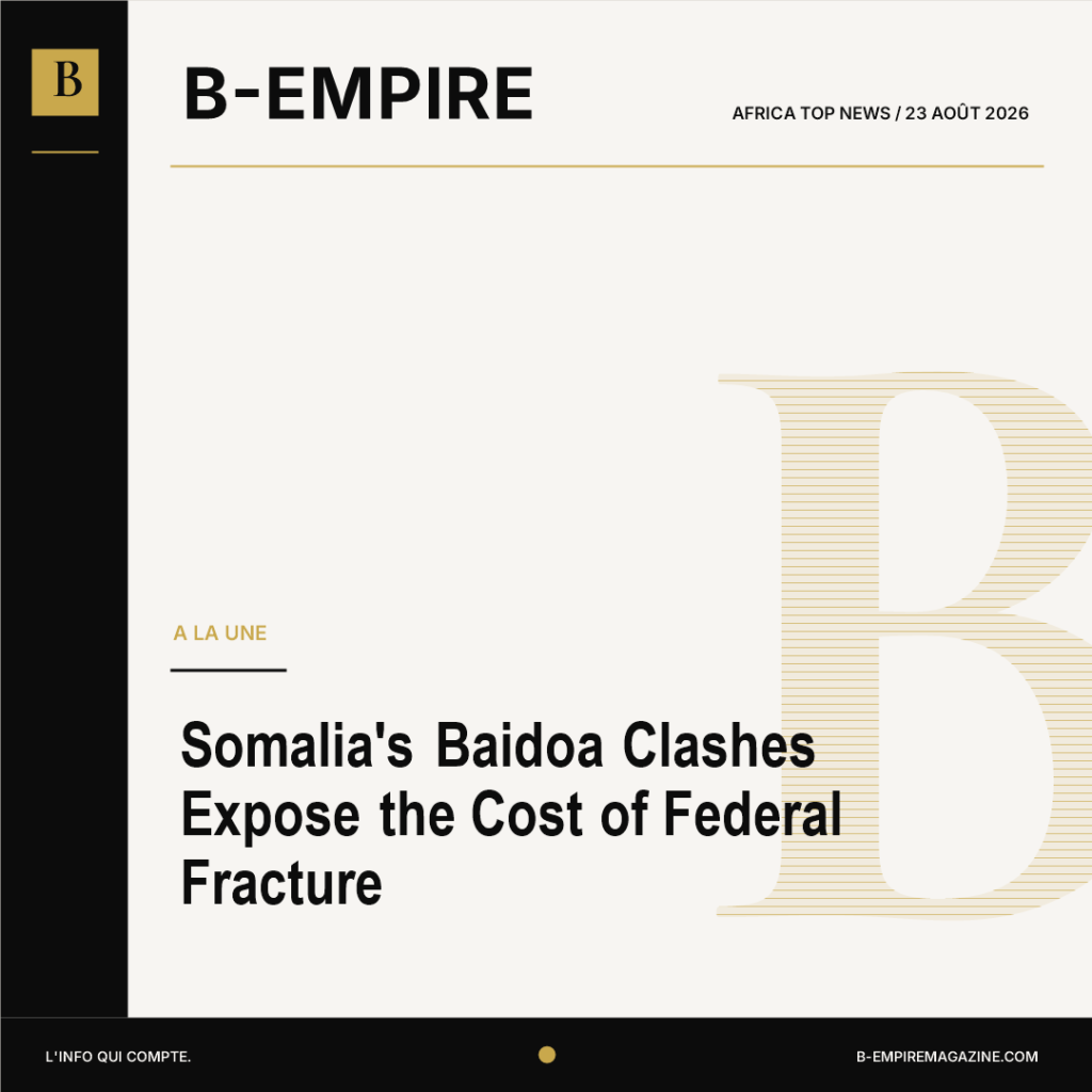 Somalia’s Baidoa Clashes Expose the Cost of Federal Fracture