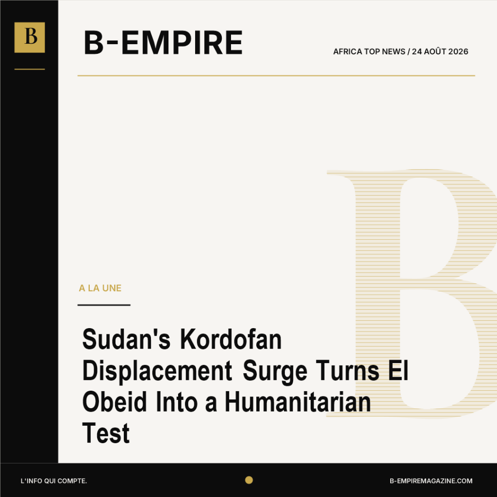 Sudan's Kordofan Displacement Surge Turns El Obeid Into a Humanitarian Test