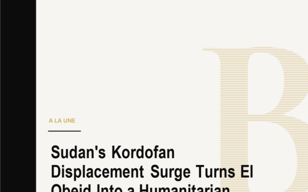 Sudan's Kordofan Displacement Surge Turns El Obeid Into a Humanitarian Test