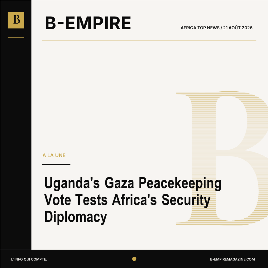 Uganda's Gaza Peacekeeping Vote Tests Africa's Security Diplomacy