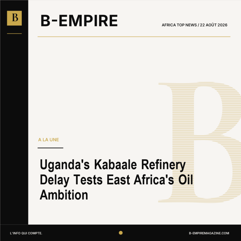 Uganda's Kabaale Refinery Delay Tests East Africa's Oil Ambition