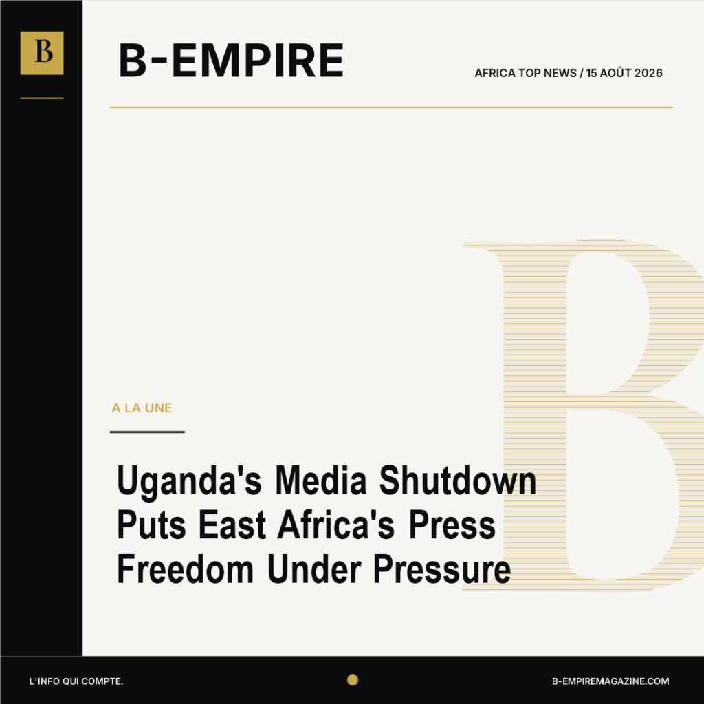 Uganda's Media Shutdown Puts East Africa's Press Freedom Under Pressure