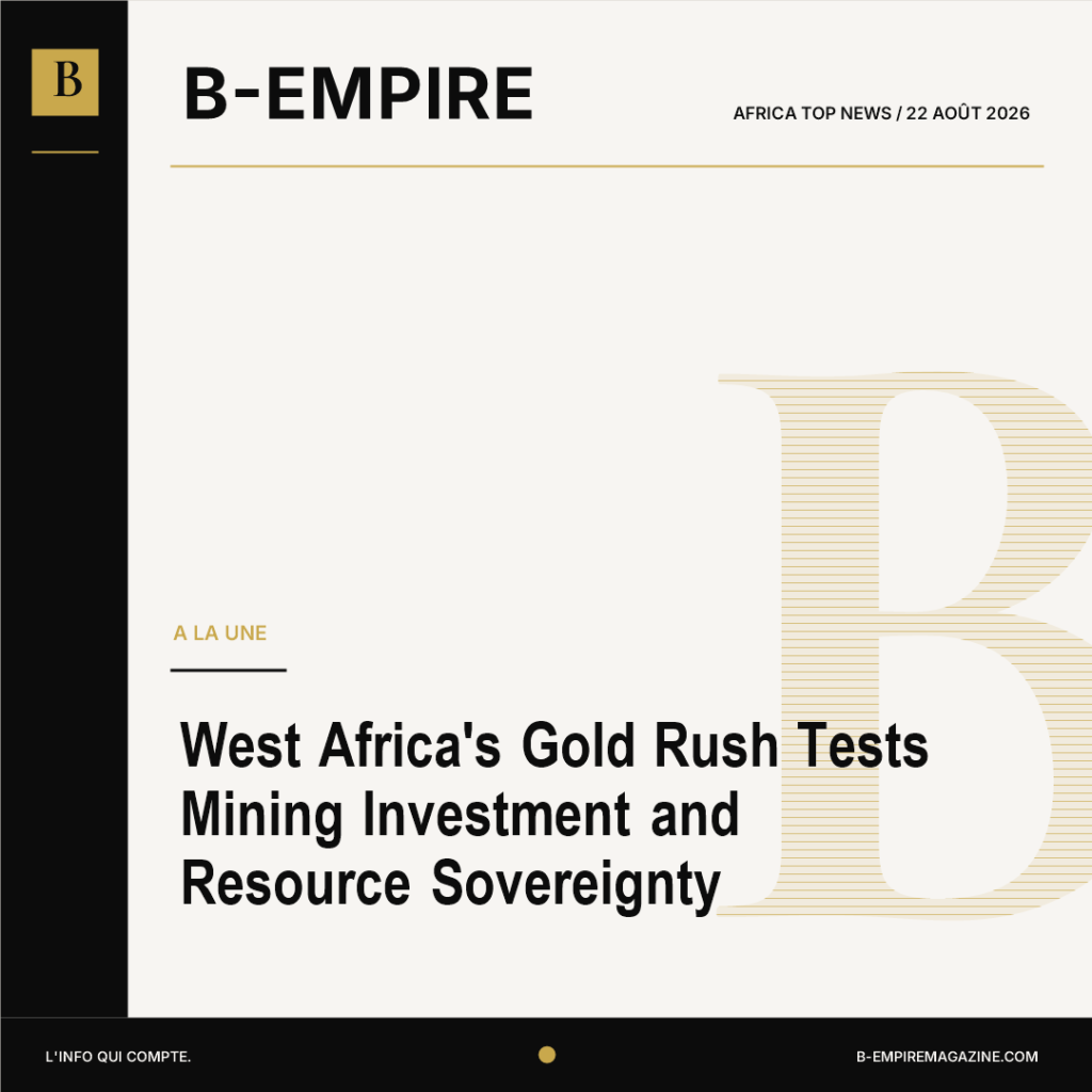West Africa's Gold Rush Tests Mining Investment and Resource Sovereignty