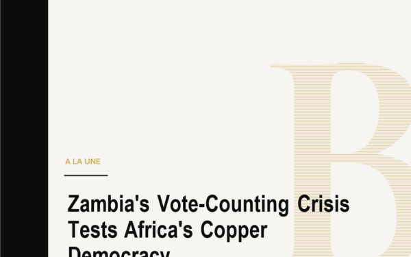 Zambia's Vote-Counting Crisis Tests Africa's Copper Democracy