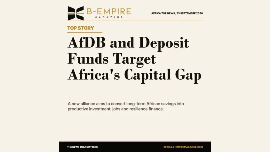 AfDB and African Deposit Funds Target Long-Term Capital Gap