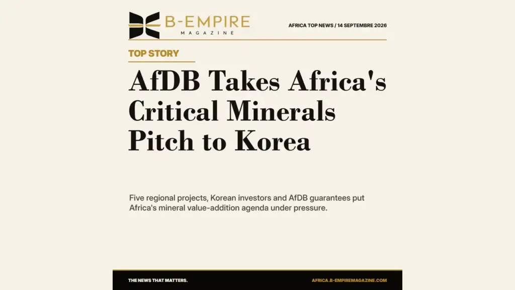 AfDB Takes Africa's Critical Minerals Pitch to Korean Investors