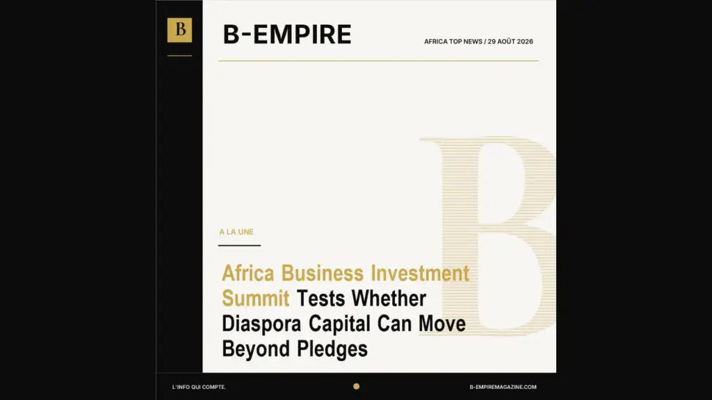 Africa Business Investment Summit Tests Whether Diaspora Capital Can Move Beyond Pledges