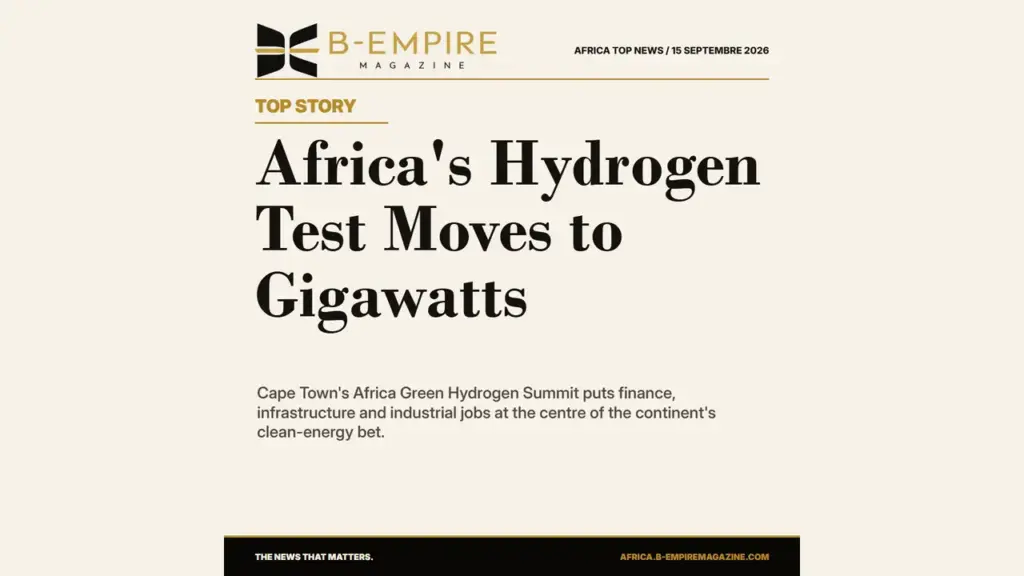 Africa Green Hydrogen Summit Tests the Leap From Pipeline to Gigawatts