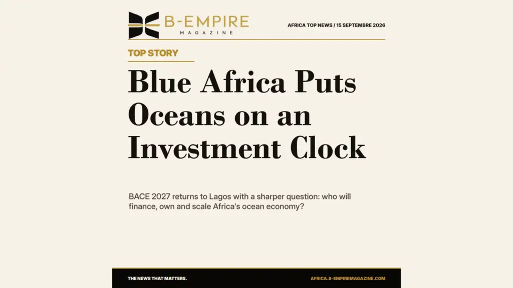 Blue Africa's Lagos Return Puts the Ocean Economy on an Investment Clock