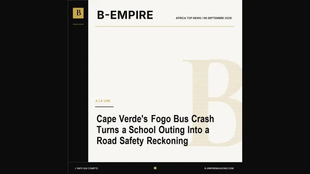 Cape Verde's Fogo Bus Crash Turns a School Outing Into a Road Safety Reckoning