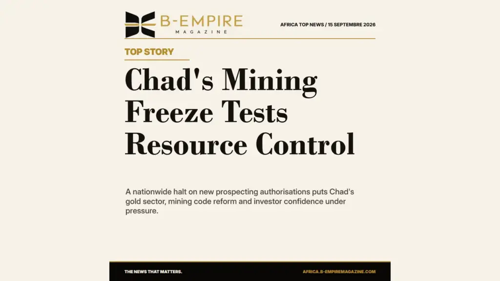 Chad's Mining Permit Freeze Tests Africa's Resource-Control Turn