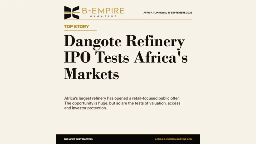 Dangote's Refinery IPO Puts Africa's Capital Markets on Trial