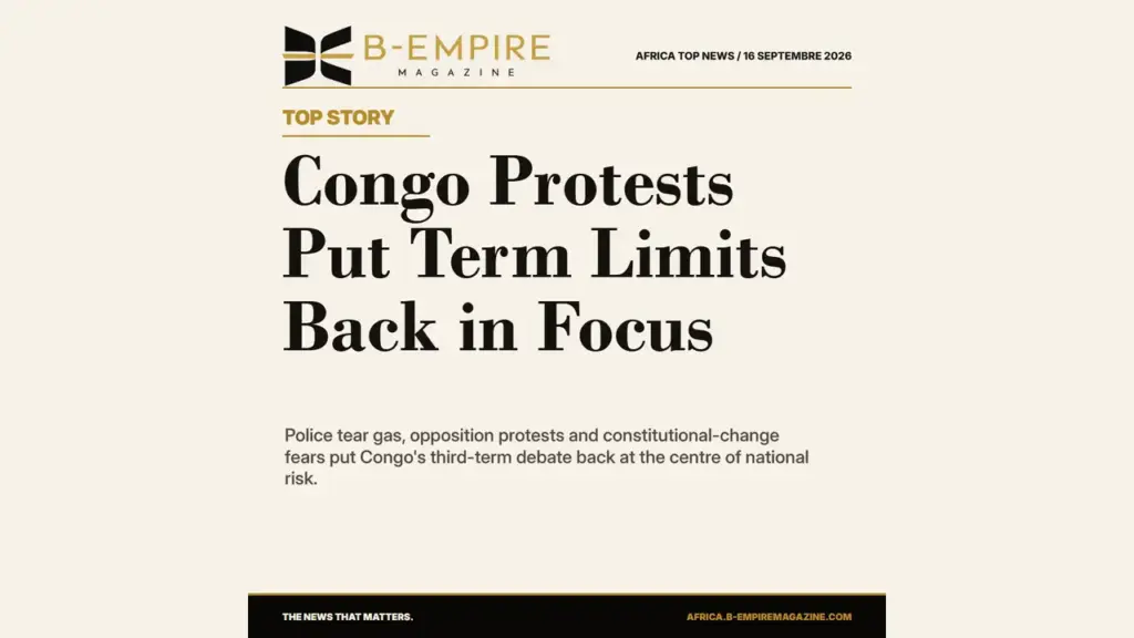 Congo's Tear-Gas Protests Put the Third-Term Question Back in Focus