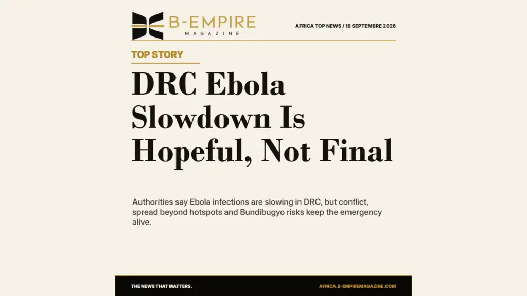 DRC’s Ebola Slowdown Is Hopeful, But Not Yet a Victory