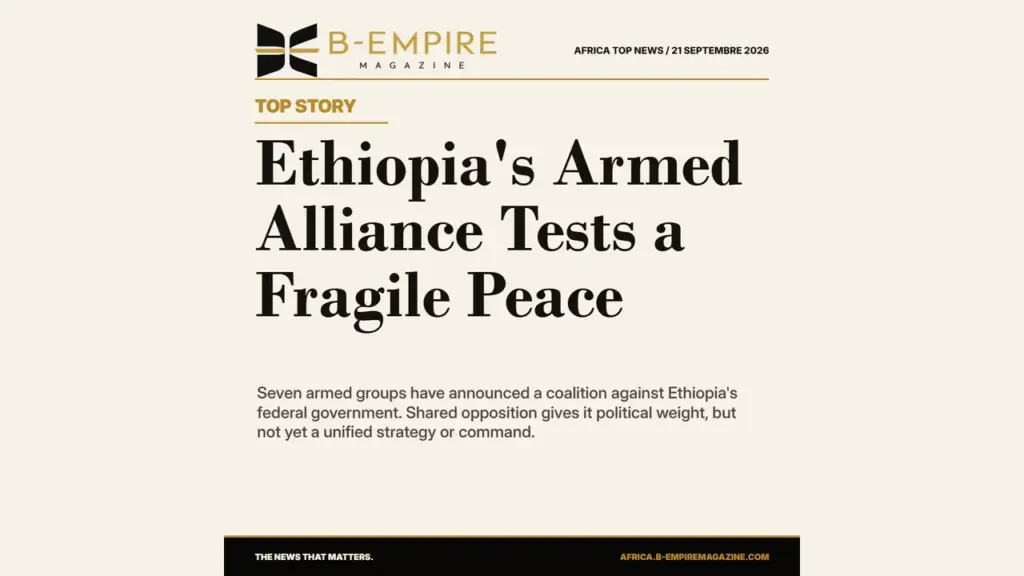 Ethiopia's New Armed Alliance Raises the Cost of a Fragmented Peace