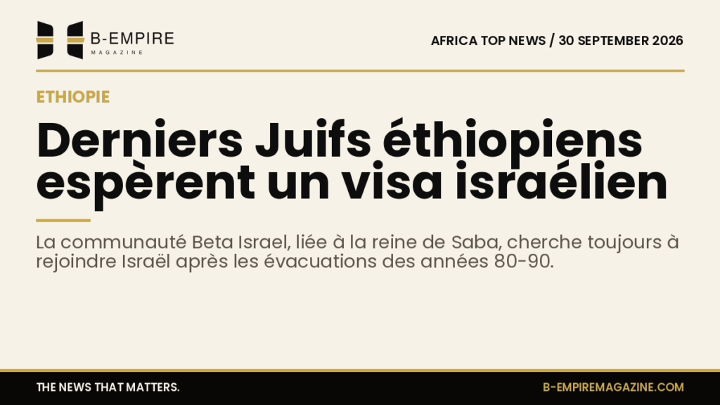 Last Ethiopian Jews Hope for Israeli Visa Access
