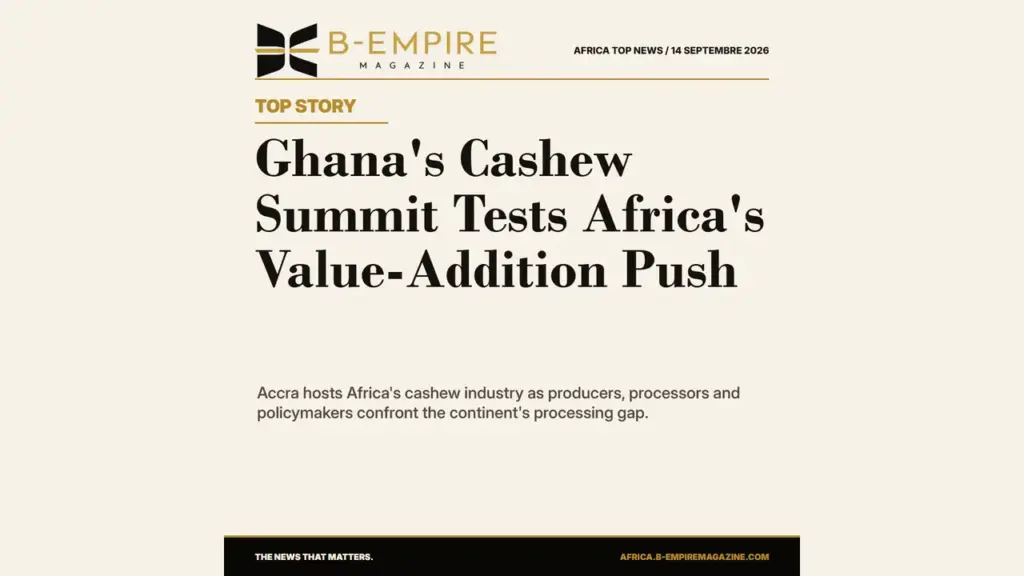 Ghana's Cashew Summit Puts Africa's Value-Addition Gap on Display