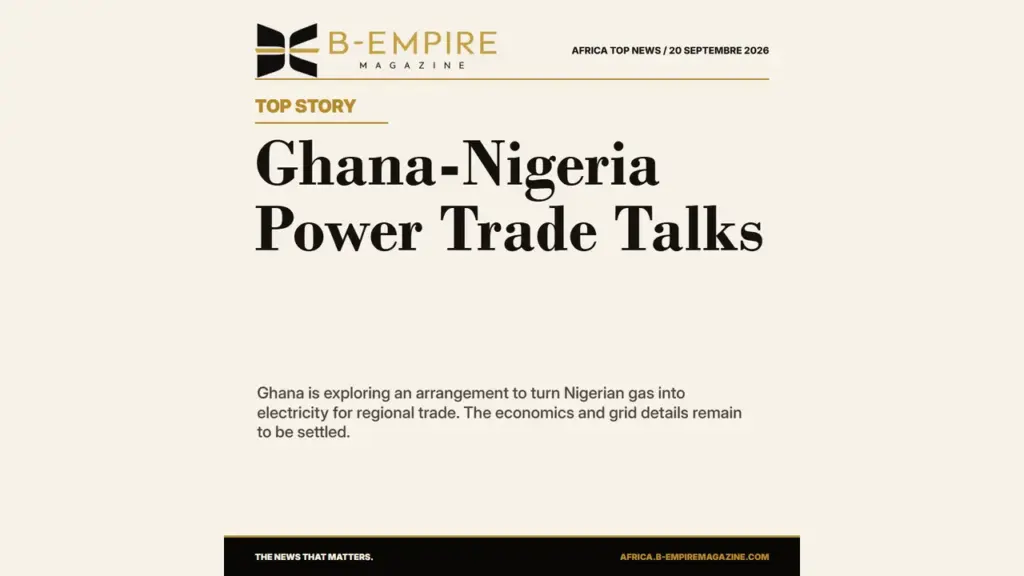 Ghana Explores Gas-for-Power Trade With Nigeria as West Africa Links Its Grids