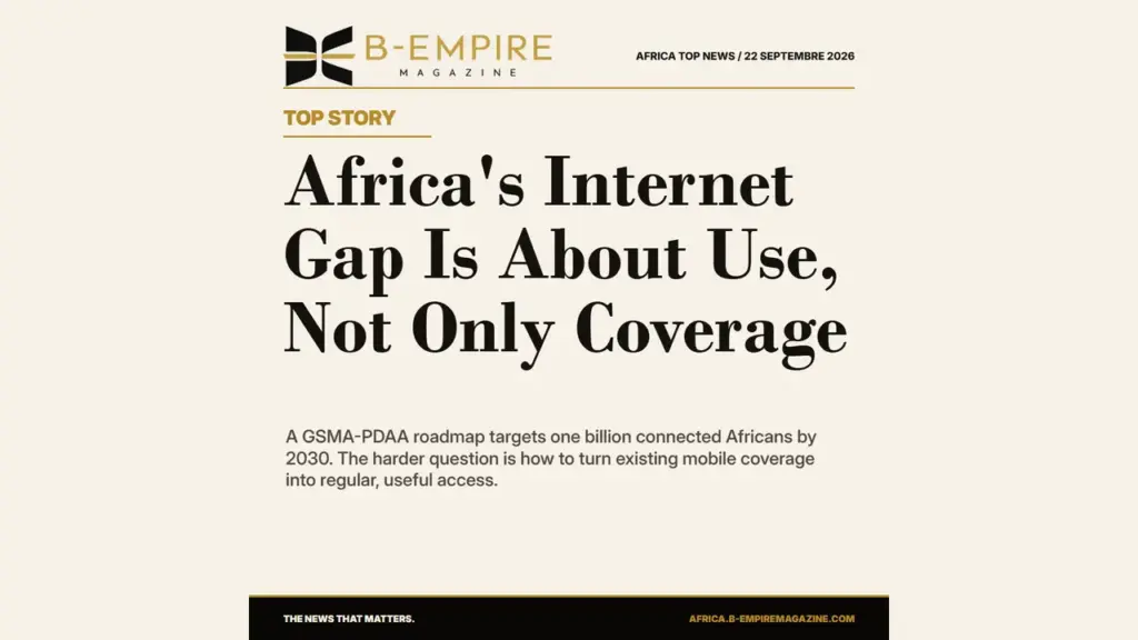Africa’s One Billion Internet Goal Faces a 906 Million-Person Usage Gap