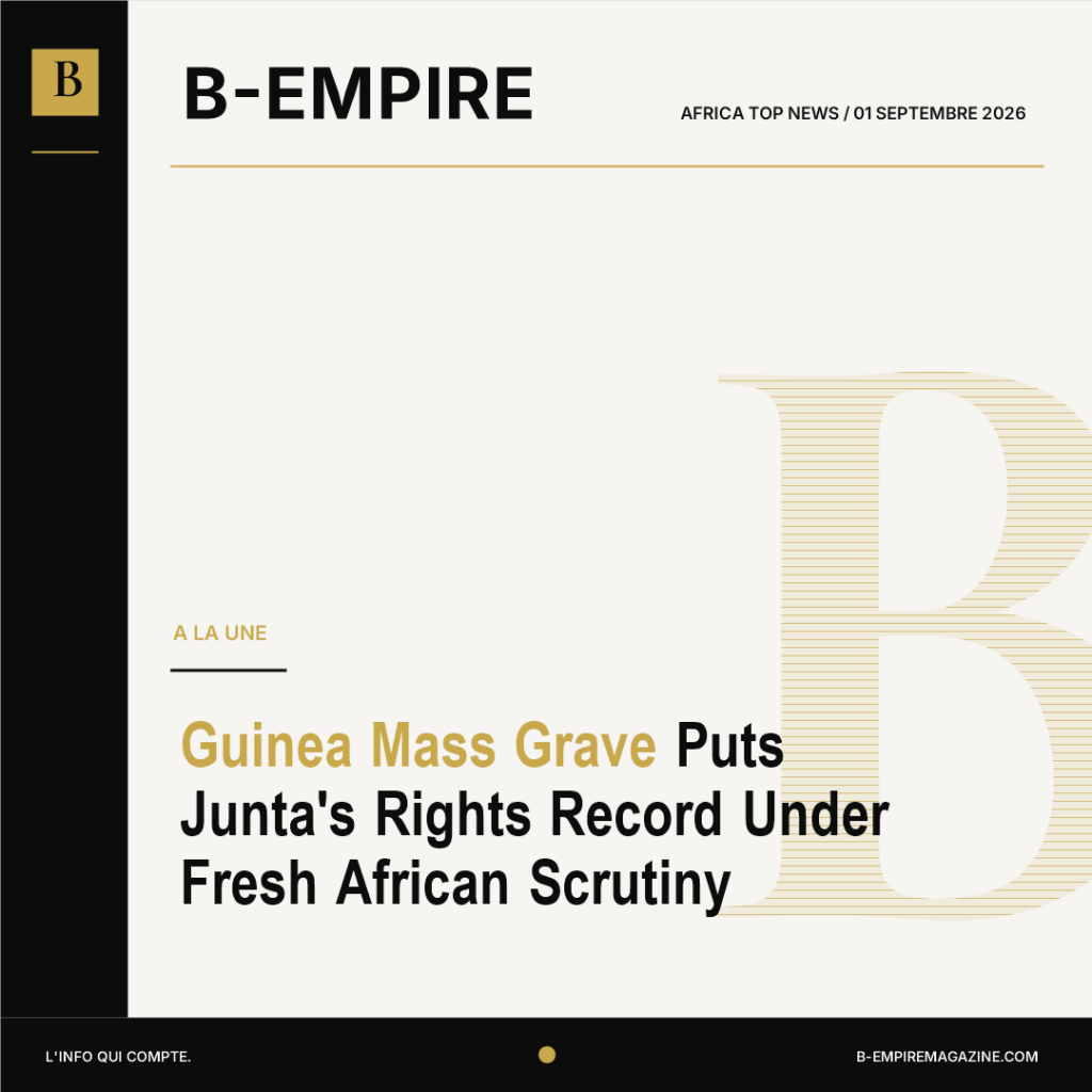 Guinea Mass Grave Puts Junta's Rights Record Under Fresh African Scrutiny