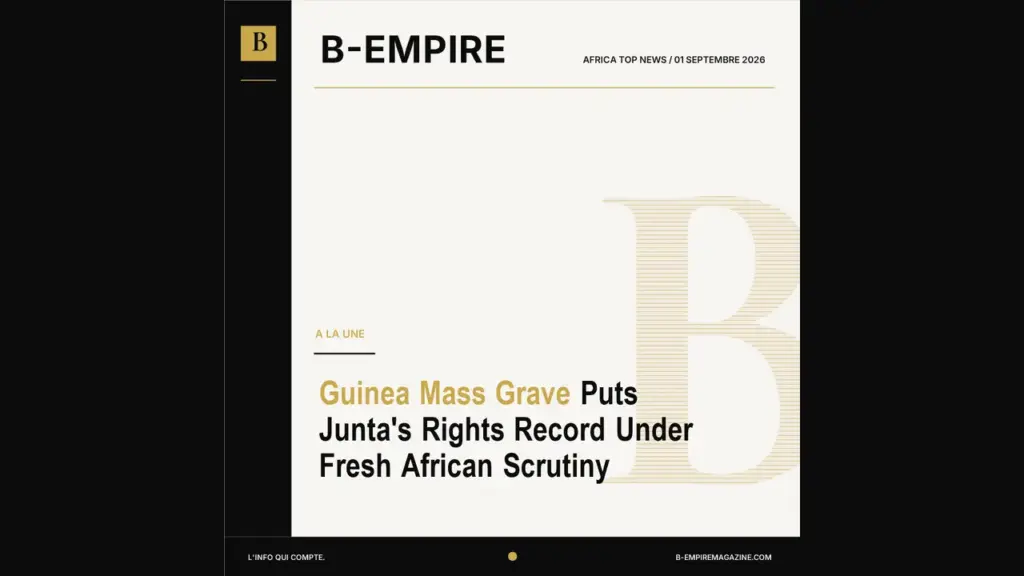 Guinea Mass Grave Puts Junta’s Rights Record Under Fresh African Scrutiny