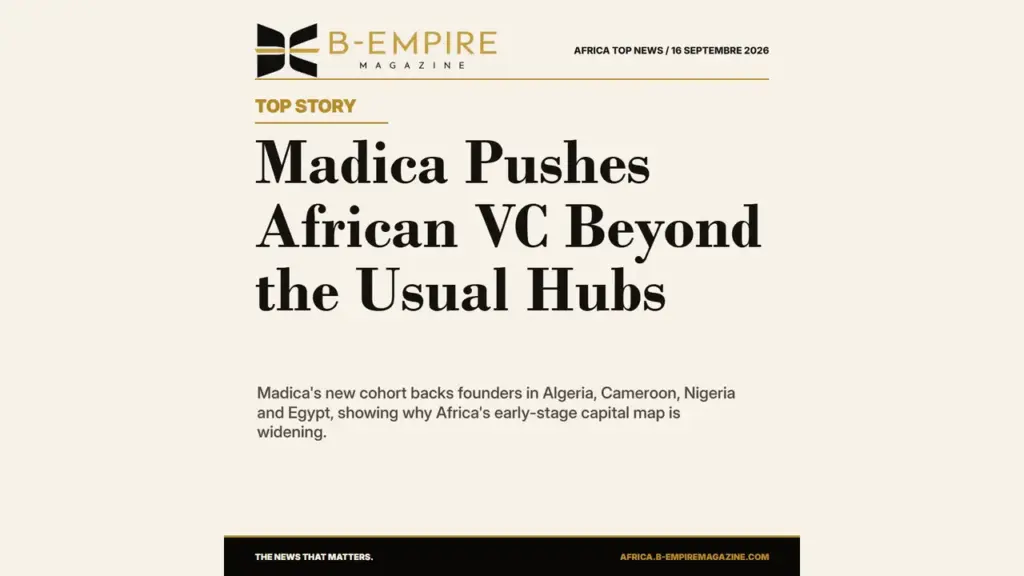 Madica's New Bets Push African VC Beyond the Usual Map